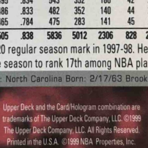 1998-99 Upper Deck Michael Jordan #230c Chicago Bulls - Sports Cards