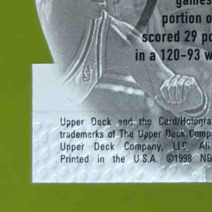 1998-99 Upper Deck MJx Michael Jordan Timepieces Red /2300 #105 Chicago Bulls - Sports Cards