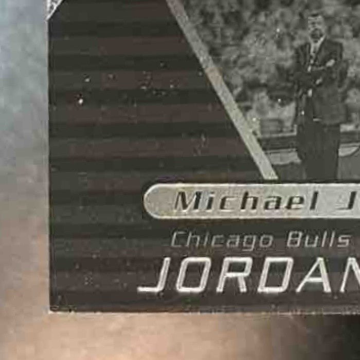 1998-99 Upper Deck Ovation Michael Jordan Rules #J7 Chicago Bulls - Sports Cards