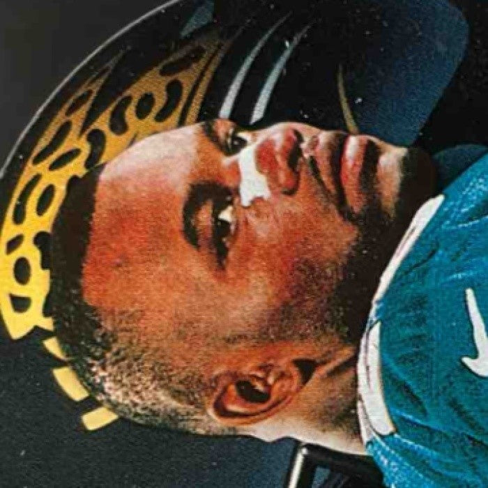 1998 Skybox E-X2001 Fred Taylor Helmet Heroes #20hh RC Jacksonville Jaguars - Sports Cards