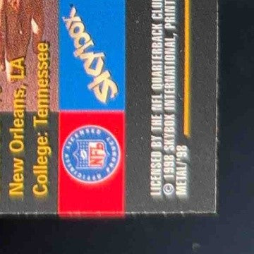 1998 Skybox Metal Universe Peyton Manning #189 RC Indianapolis Colts - Sports Cards