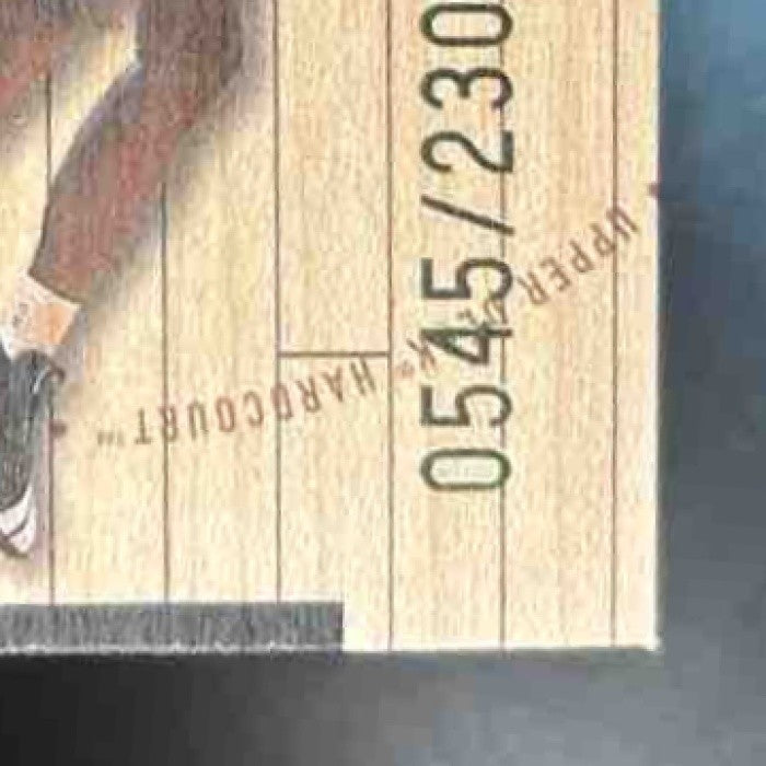 1998 Upper Deck Hardcourt Antoine Walker Michael Jordan Holding Court Red /2300 - Sports Cards