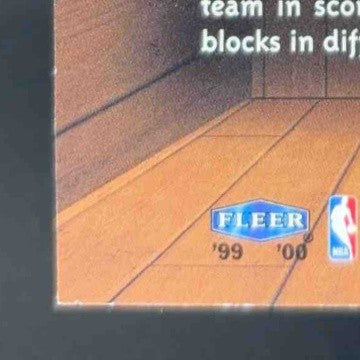 1999-00 Fleer Tradition Tracy McGrady Masters of the Hardwood #11 MH Toronto - Sports Cards