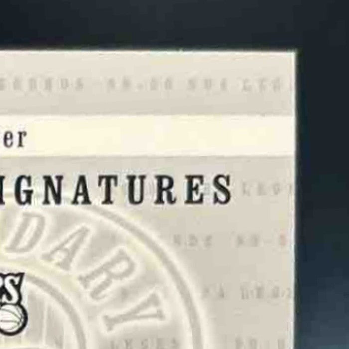 1999-00 Upper Deck Legends Hal Greer Legendary Signatures Auto 76ers - Sports Cards