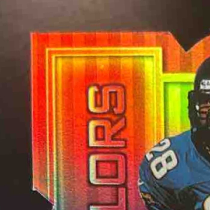 1999 Donruss Elite Fred Taylor Primary Colors Red /75 #25 Jacksonville Jaguars - Sports Cards