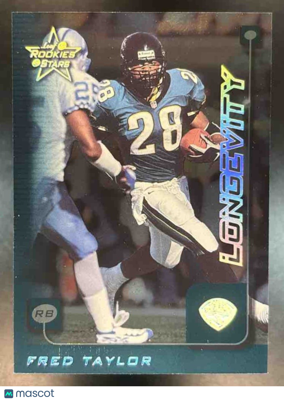 1999 Leaf Rookies & Stars Fred Taylor Longevity /50 #90 Jacksonville Jaguars - Sports Cards