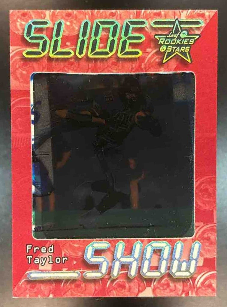 1999 Leaf Rookies & Stars Fred Taylor SlideShow /100 #SS-23 Jacksonville Jaguars - Sports Cards
