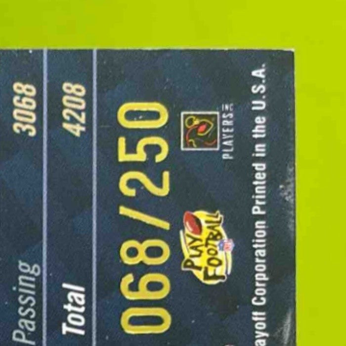 1999 Playoff Prestige SSD Natrone Means Checklists Auto /250 #CL25 Chargers - Sports Cards