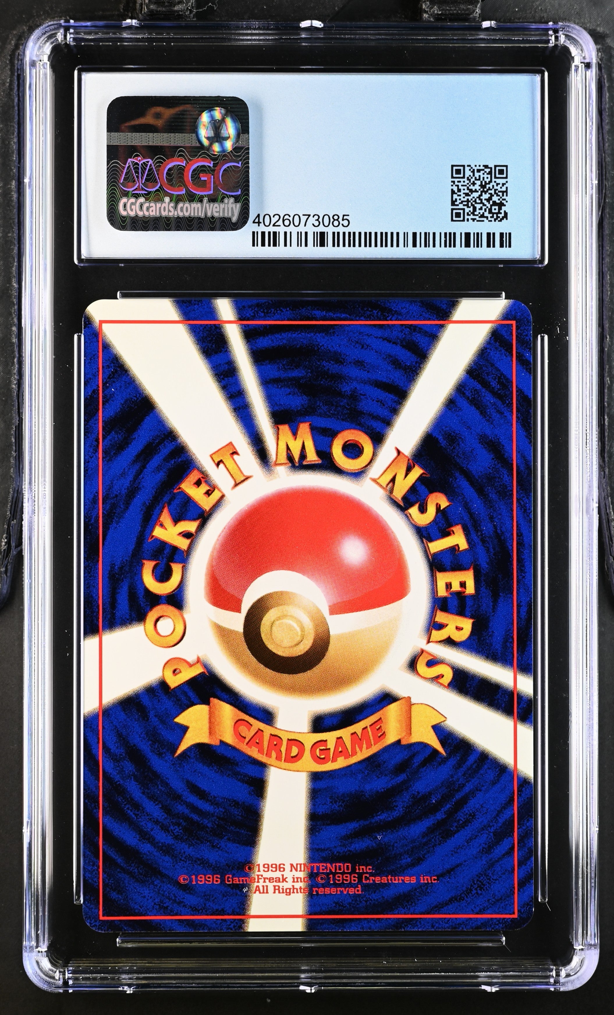 1999 Pokémon Neo Premium File Feraligatr Japanese CGC 10 GEM MINT - Graded TCG/CCG