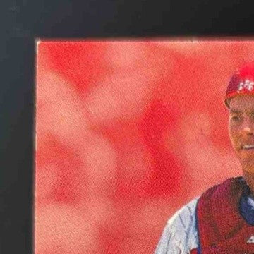 2000 Fleer Impact Mike Lieberthal Autographics #NNO Philadelphia Phillies - Sports Cards