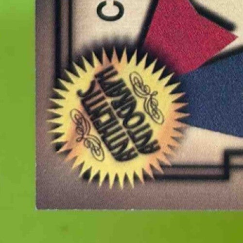 2000 Fleer Tradition Jamal Anderson Autographics Silver /250 Tennessee Titans - Sports Cards