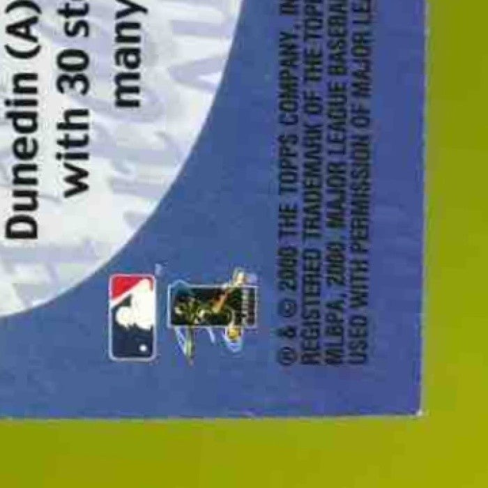 2000 Topps Traded & Rookies Mike Young Auto #TTA46 RC Toronto Blue Jays - Sports Cards