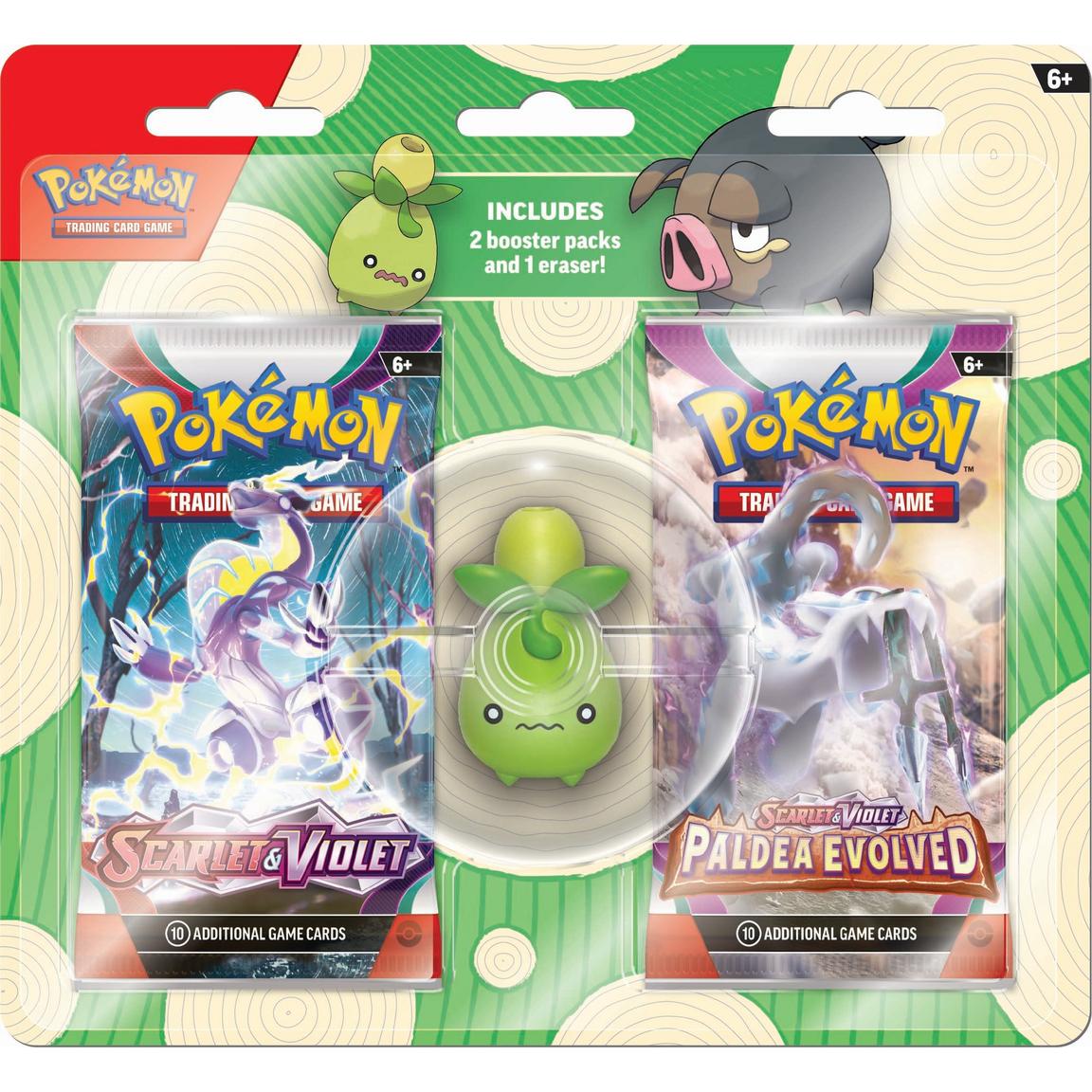 Pokemon Trading Card Game: Back to School Eraser Blister