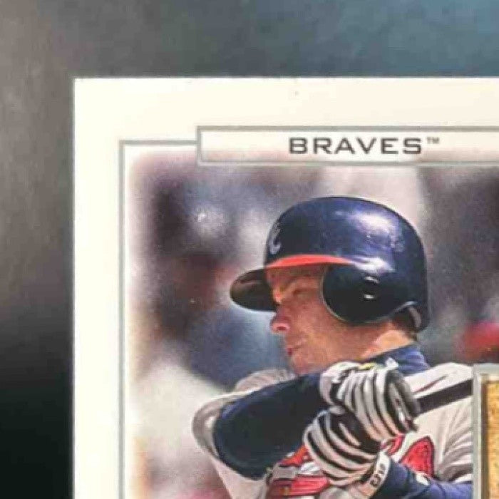 2001 Upper Deck Pros & Prospects Chipper Jones Albert Pujols Game Used Dual Bat - Sports Cards