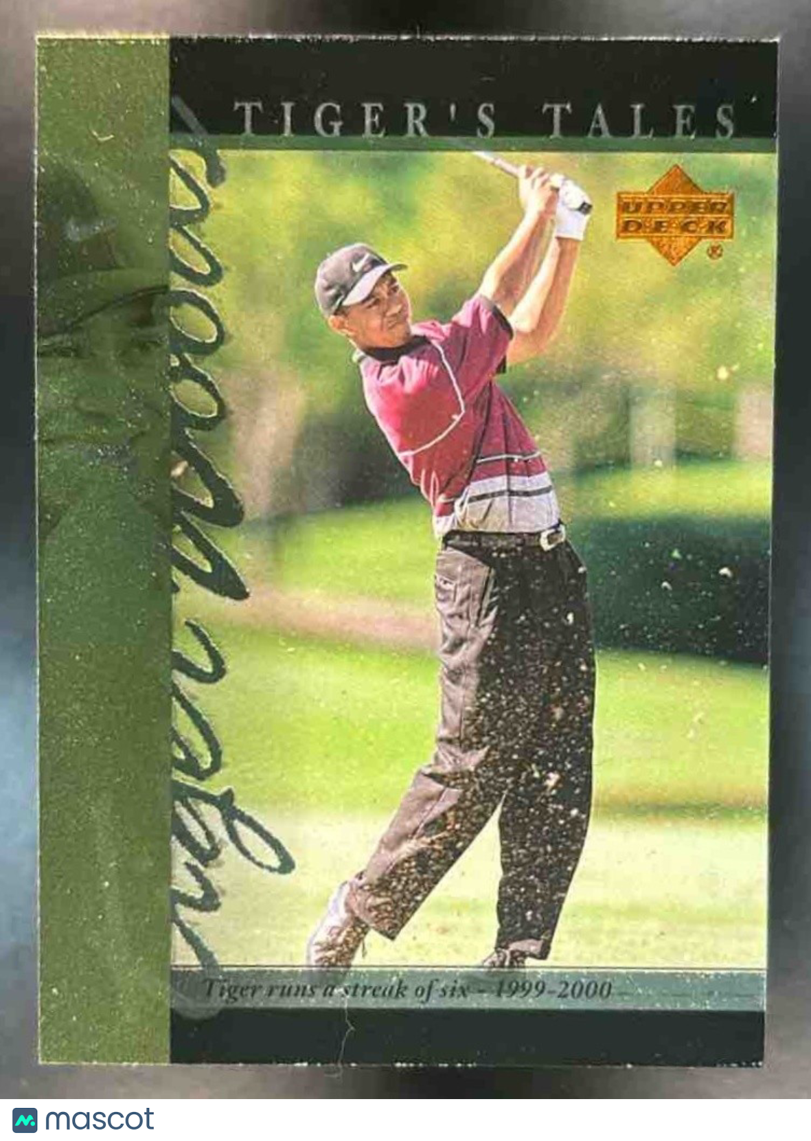 2001 Upper Deck Tiger Woods Tiger’s Tales #TT20 RC - Sports Cards