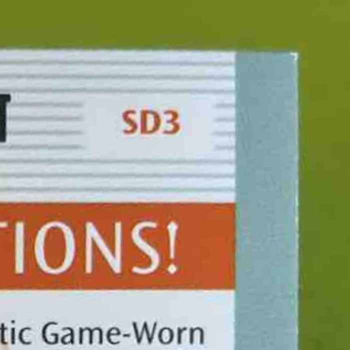 2002-03 Topps Tim Duncan Slam Relics #SD3 San Antonio Spurs - Sports Cards