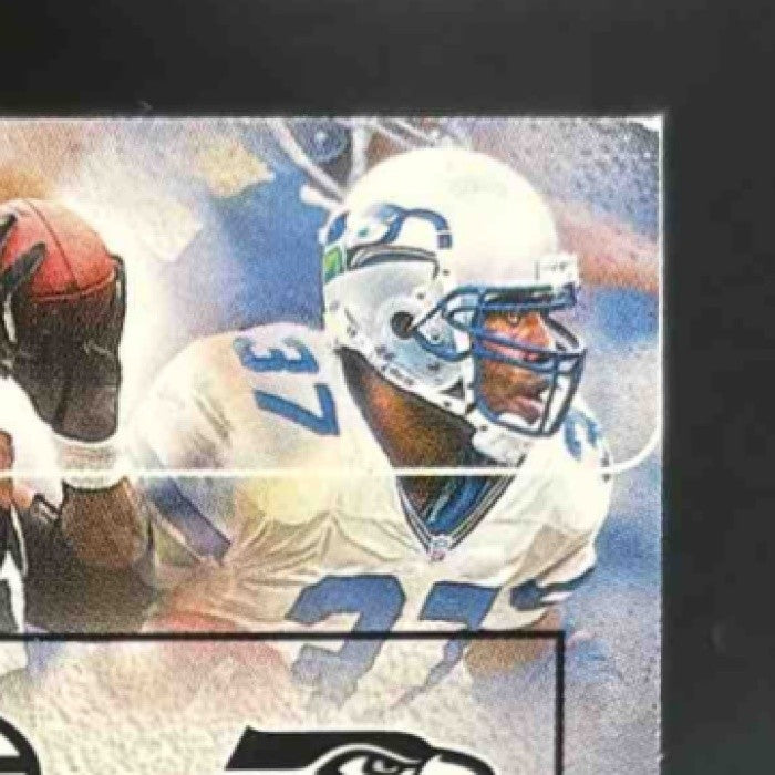 2002 Fleer Box Score Anthony Thomas Ahman Green Shaun Alexander Tri Jersey /300 - Sports Cards