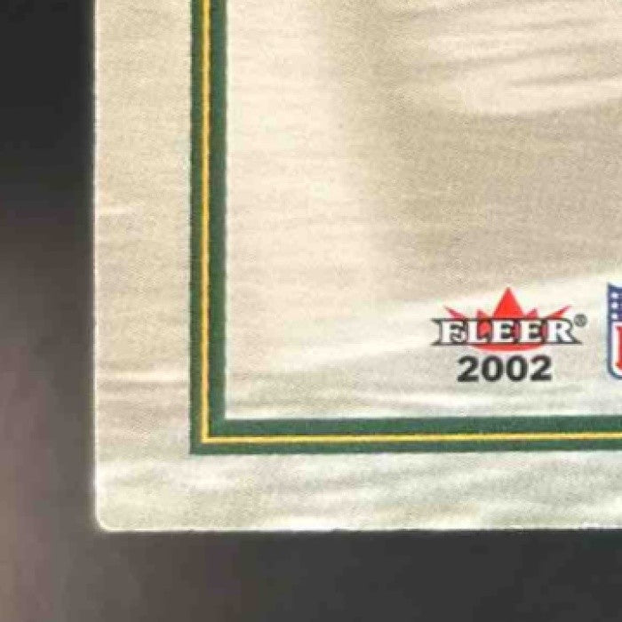 2002 Fleer Throwbacks Ahman Green Lambeau Legends #NNO Bay Packers - Sports Cards