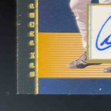 2002 SPx Dennis Tankersley #147 Auto San Diego Padres - Sports Cards