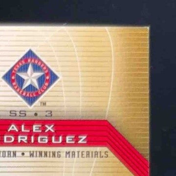 2002 SPx Winning Materials 2 Player Jersey Combos Jeff Bagwell Alex Rodriguez - Sports Cards