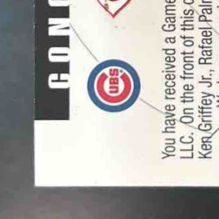 2002 Upper Deck Sammy Sosa Ken Griffey Jr. Palmeiro McGriff Game Used Bats Quad - Sports Cards