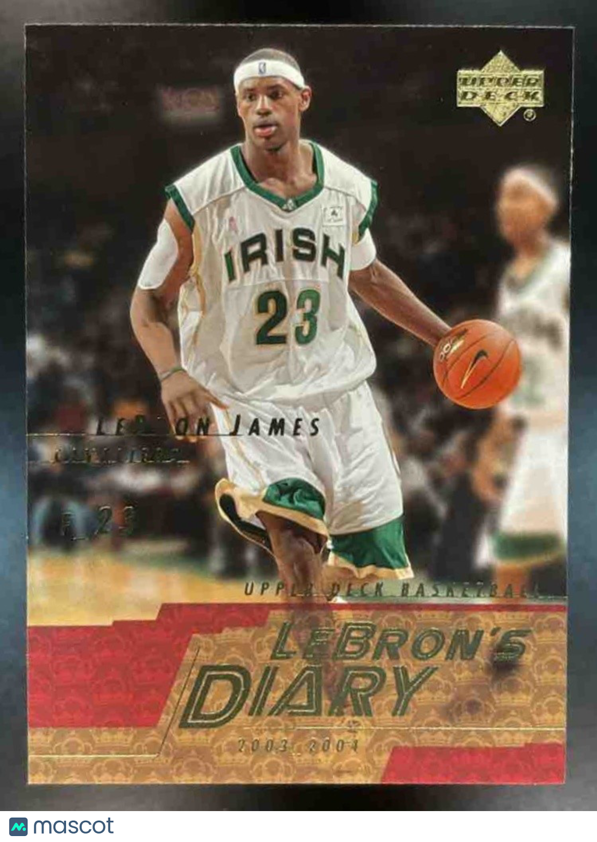 2003-04 Upper Deck LeBron James LeBron’s Diary RC Cleveland Cavaliers - Sports Cards