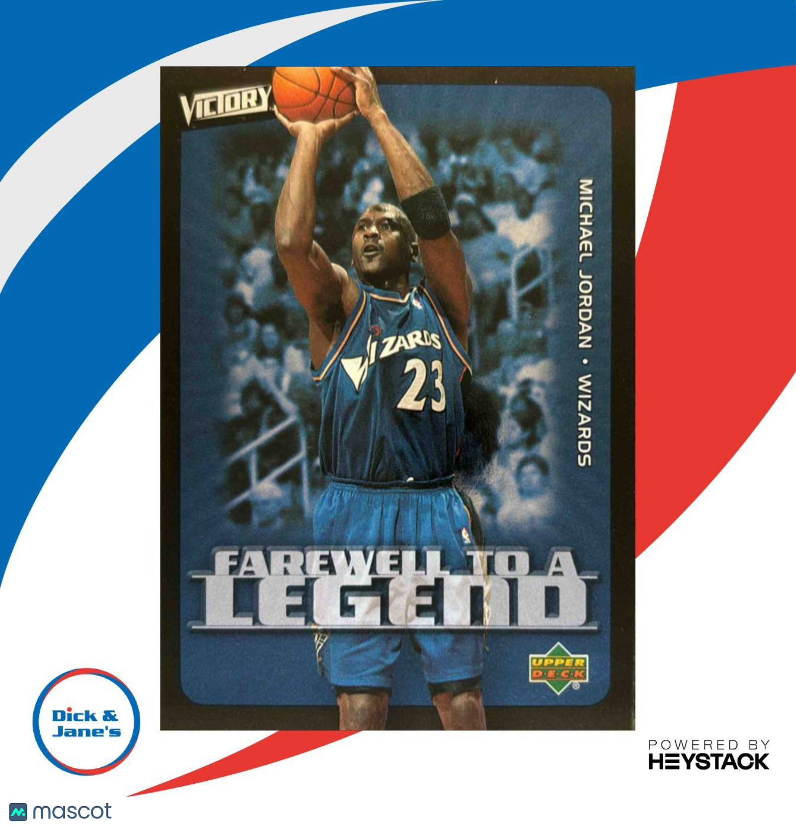 2003-04 Upper Deck Victory Michael Jordan #232 Washington Wizards - Sports Cards