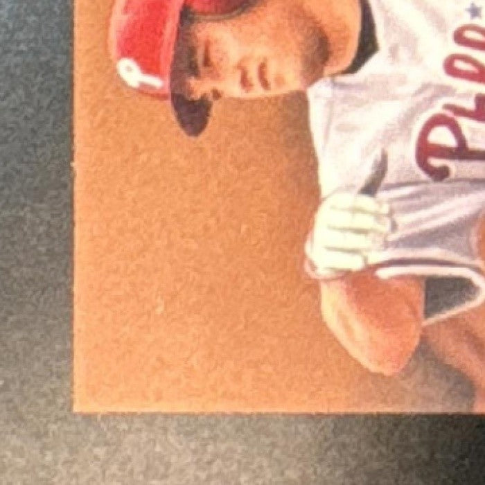 2003 Donruss Studio Pat Burrell Leather and Lumber /400 MEM Phillies - Sports Cards