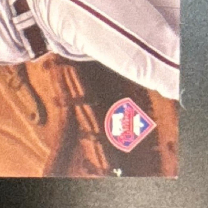 2003 Donruss Studio Pat Burrell Leather and Lumber /400 MEM Phillies - Sports Cards