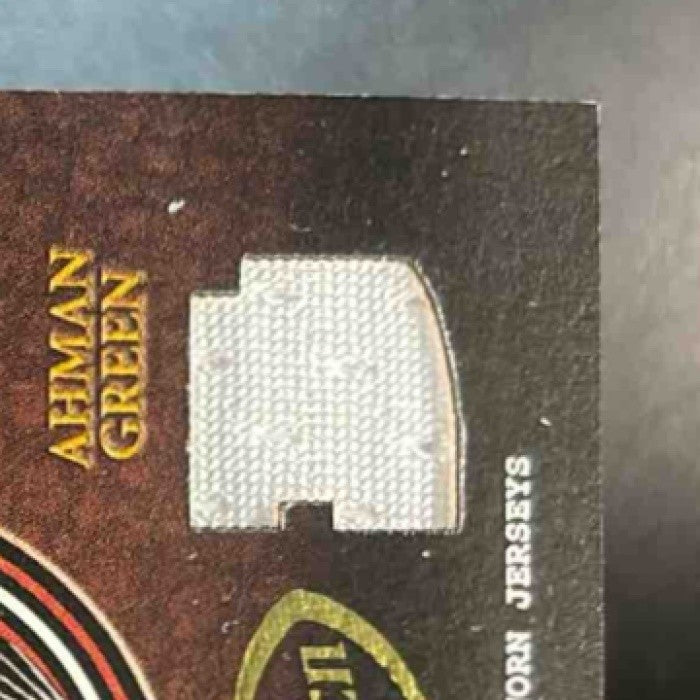 2003 Playoff Hogg Heaven Shaun Alexander Ahman Green Rival Hoggs Patch /125 MEM - Sports Cards