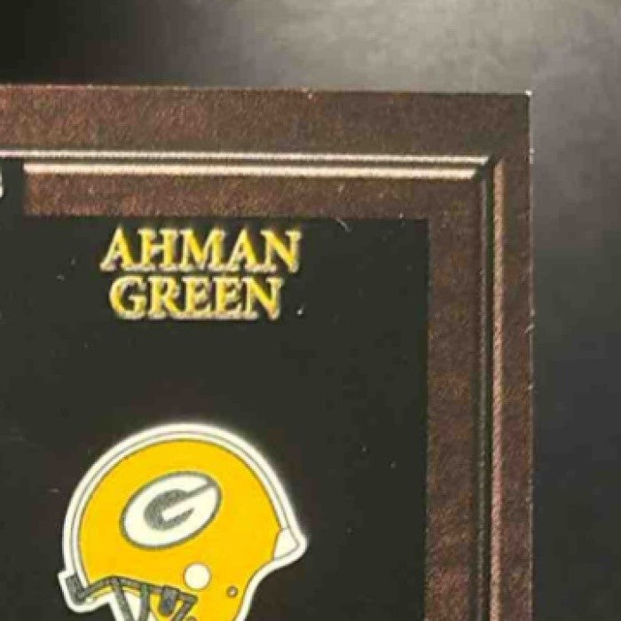 2003 Playoff Hogg Heaven Shaun Alexander Ahman Green Rival Hoggs Patch /125 MEM - Sports Cards