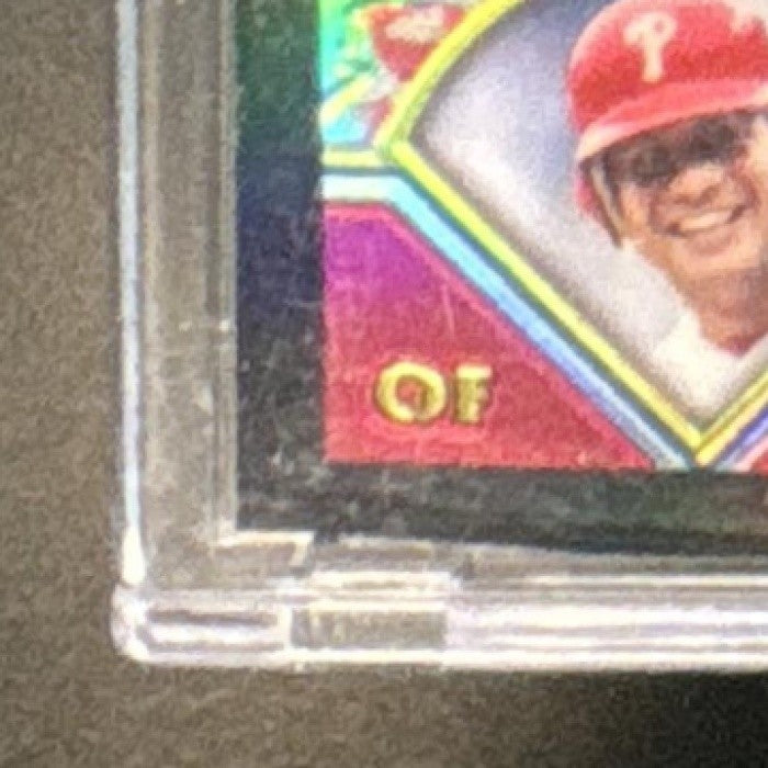 2003 Topps Chrome Bobby Abreu Black Refractor /199 #288 Philadelphia Phillies - Sports Cards