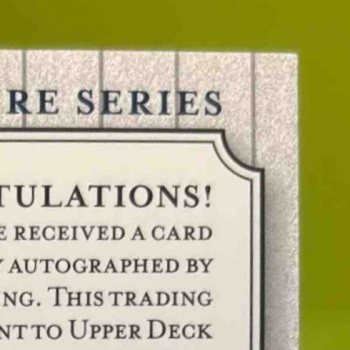 2003 Upper Deck Yankees Signature Series Al Downing Pride of New York Auto PN AD Sports Cards