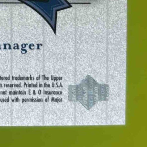 2003 Upper Deck Yankees Signature Series Bill Virdon Pride of New York Auto Sports Cards