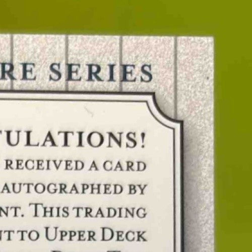 2003 Upper Deck Yankees Signature Series Bucky Dent Pride of New York Auto PN DE Sports Cards