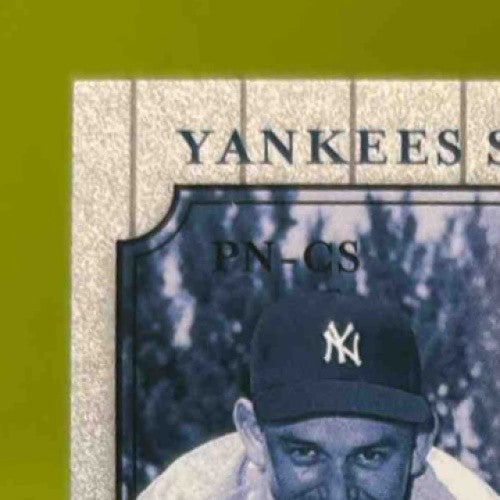 2003 Upper Deck Yankees Signature Series Charlie Silvera Pride of New York Auto - Sports Cards
