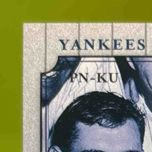2003 Upper Deck Yankees Signature Series Johnny Kucks Pride of New York Auto - Sports Cards