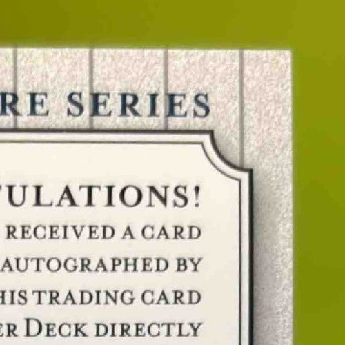 2003 Upper Deck Yankees Signature Series Mike Torrez Pride of New York Auto - Sports Cards