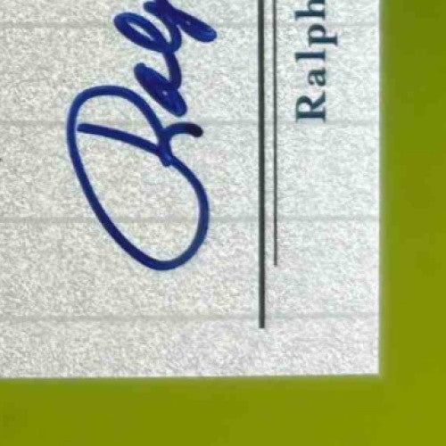 2003 Upper Deck Yankees Signature Series Ralph Houk Pride of New York Auto PN RH Sports Cards