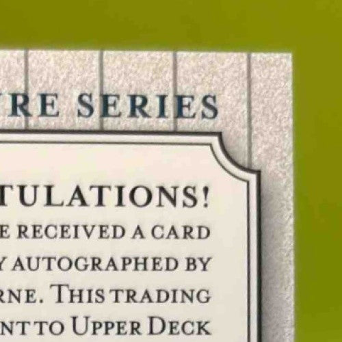2003 Upper Deck Yankees Signature Series Tommy Byrne Pride of New York Auto DJ1 - Sports Cards