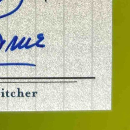 2003 Upper Deck Yankees Signature Series Tommy Byrne Pride of New York Auto DJ1 - Sports Cards