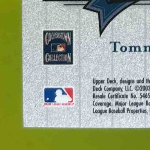 2003 Upper Deck Yankees Signature Series Tommy Byrne Pride of New York Auto DJ1 Sports Cards