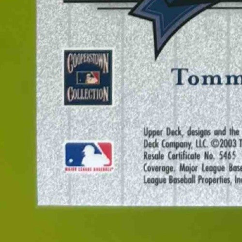 2003 Upper Deck Yankees Signature Series Tommy Byrne Pride of New York Auto DJ2 Sports Cards