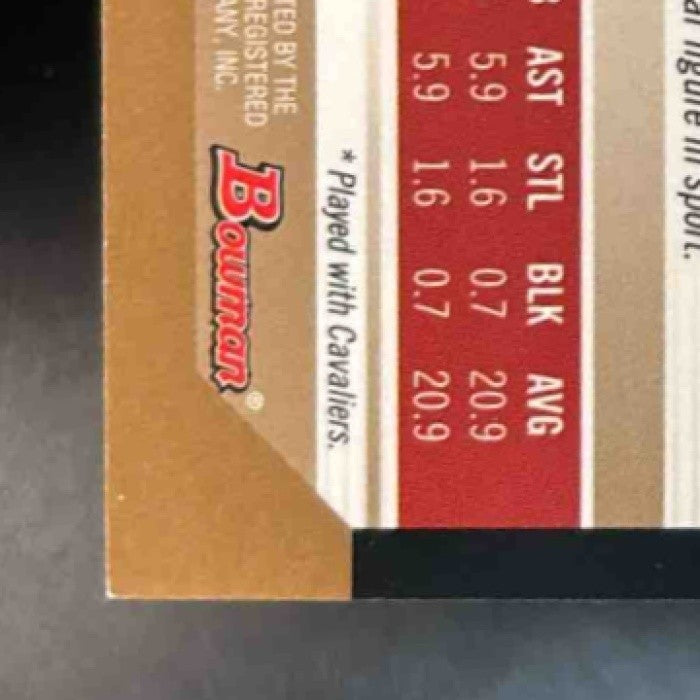 2004-05 Bowman LeBron James Gold #23 Cleveland Cavaliers - Sports Cards