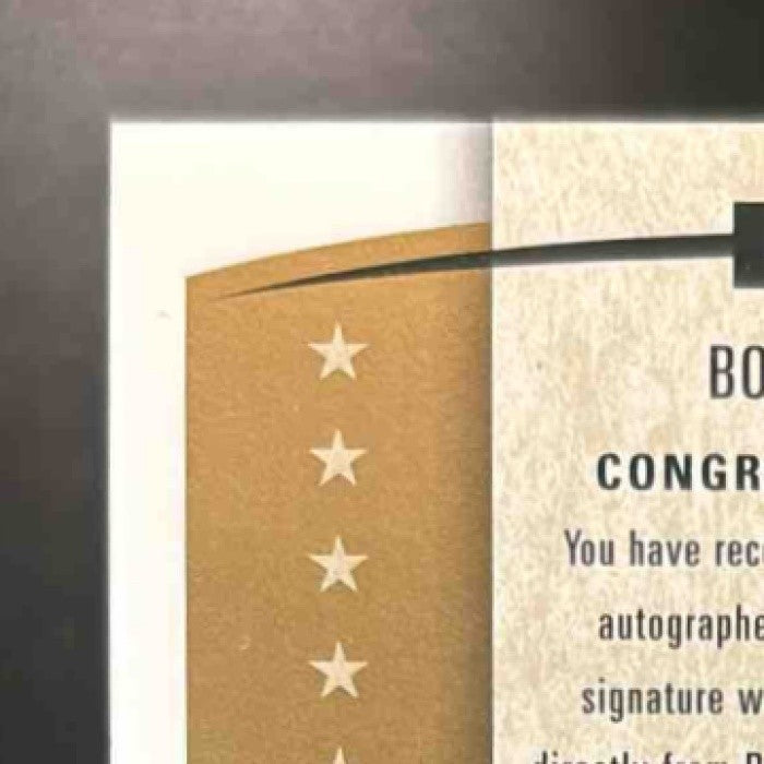 2004-05 SP Game Used Bob Cousy All Star Sigs Gold /13 #AS-BC Auto Boston Celtics - Sports Cards