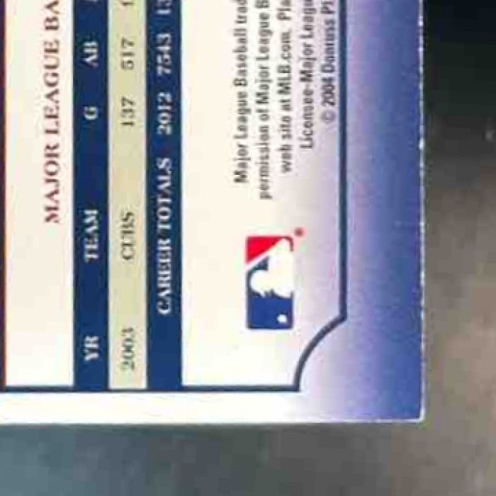 2004 Donruss World Series Sammy Sosa Material Bat /100 #WS-42 MEM Chicago Cubs - Sports Cards