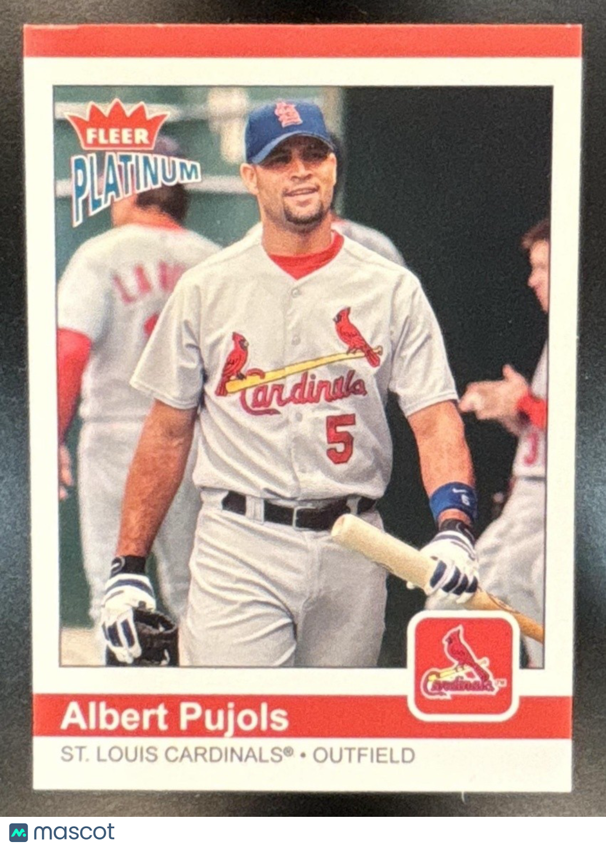 2004 Fleer Platinum Albert Pujols #5 St. Louis Cardinals - Sports Cards