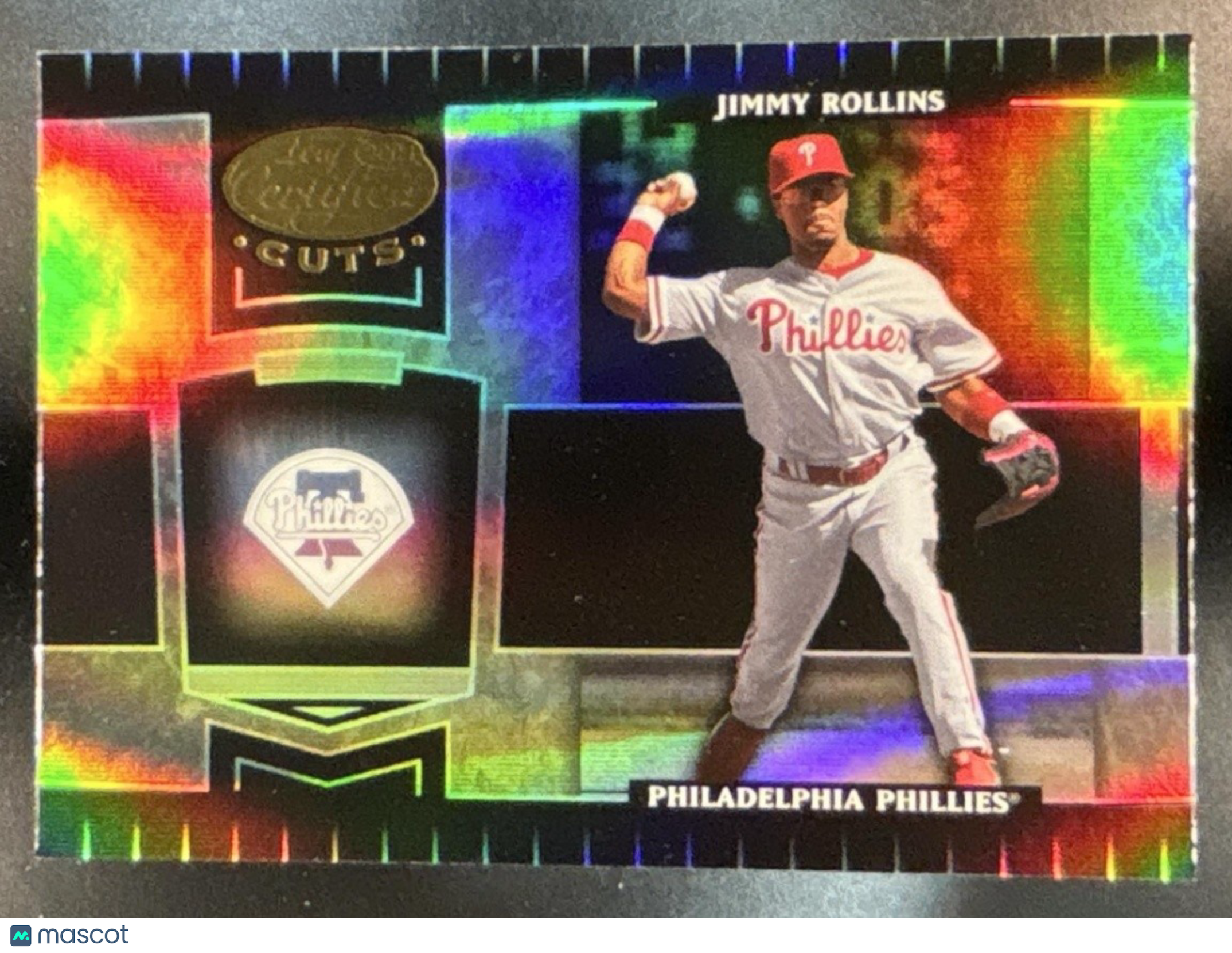 2004 Leaf Certified Cuts Jimmy Rollins #149 Philadelphia Phillies - Sports Cards