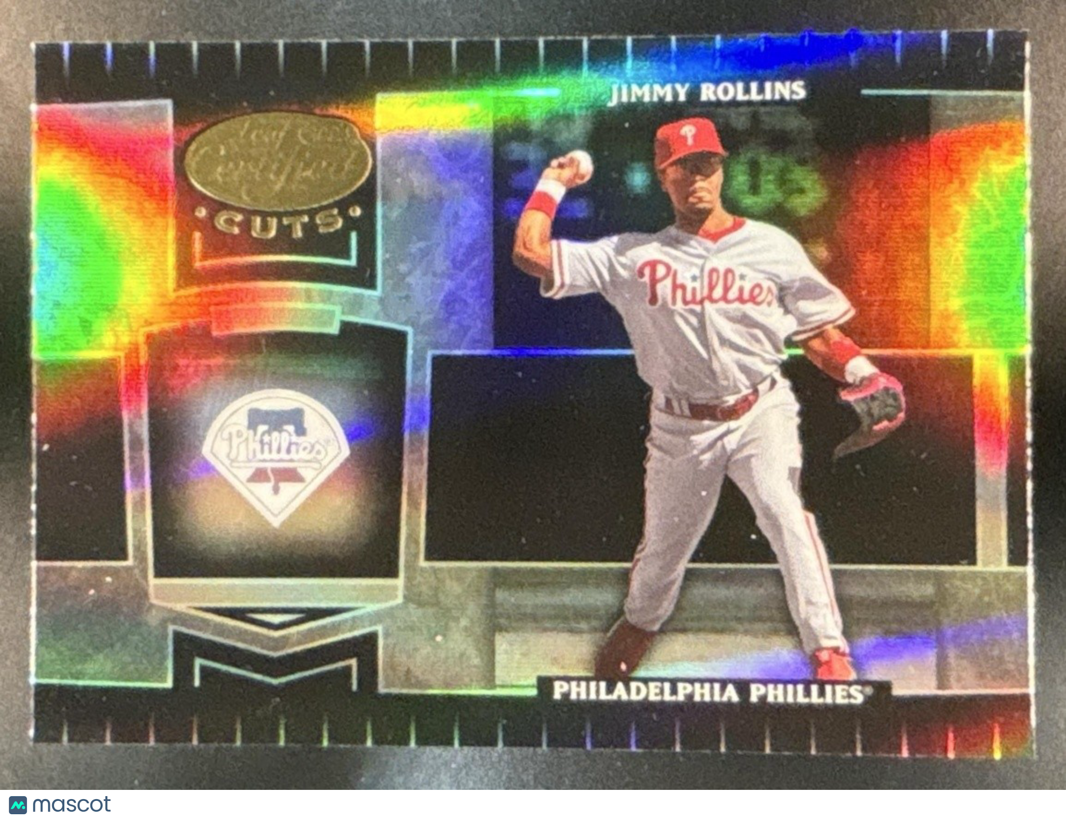 2004 Leaf Certified Cuts Jimmy Rollins #149 Philadelphia Phillies - Sports Cards