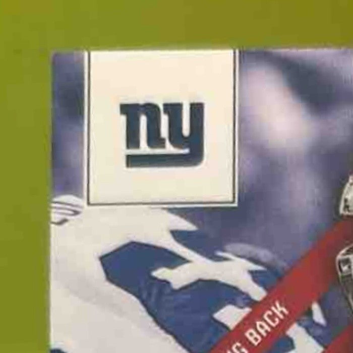 2004 Leaf Rookies & Stars Longevity Tiki Barber Black /75 #62 New York Giants - Sports Cards